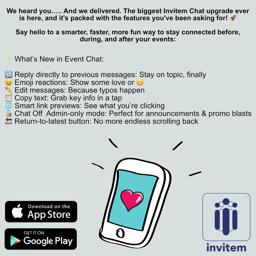 What’s New in Event Chat
